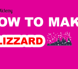 How to Make blizzard in Little Alchemy