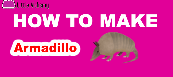 How to make an Armadillo in Little Alchemy