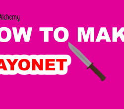 How to make Bayonet in Little Alchemy