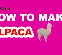 how to make alpaca in little alchemy