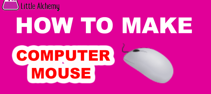 How to Make a Computer mouse in Little Alchemy