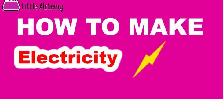 How to Make Electricity in Little Alchemy