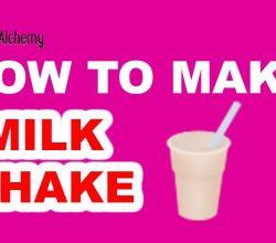 How to Make Milk Shake in Little Alchemy
