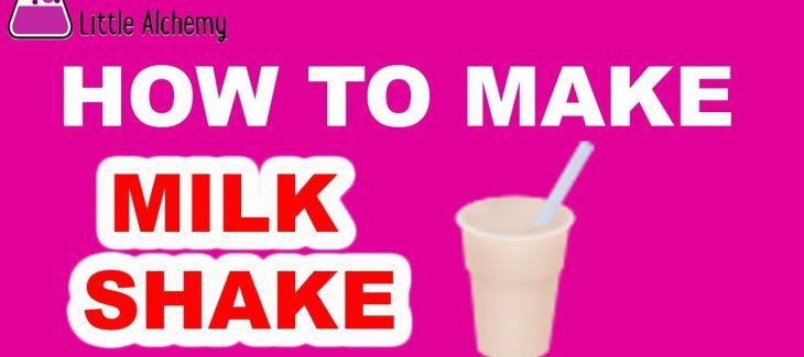 How to Make Milk Shake in Little Alchemy