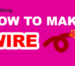 How to Make a Wire in Little Alchemy