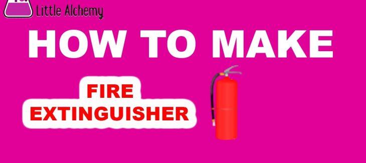 How to Make a Fire Extinguisher in Little Alchemy