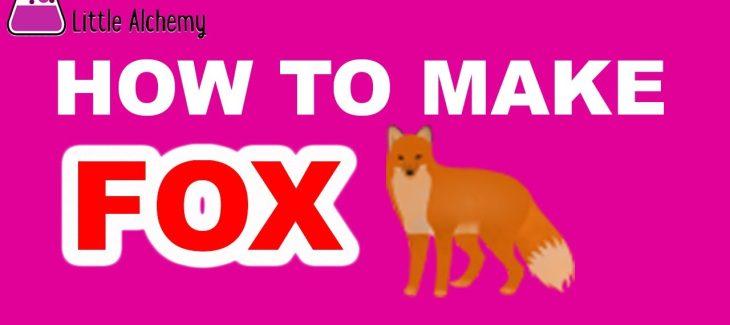 How to Make a Fox in Little Alchemy