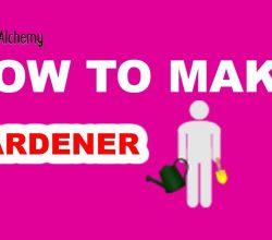 How to Make a Gardener in Little Alchemy