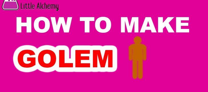 How to Make a Golem in Little Alchemy