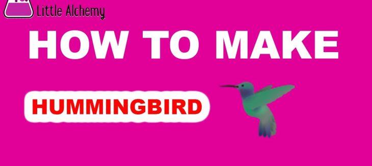 How to Make a Hummingbird in Little Alchemy