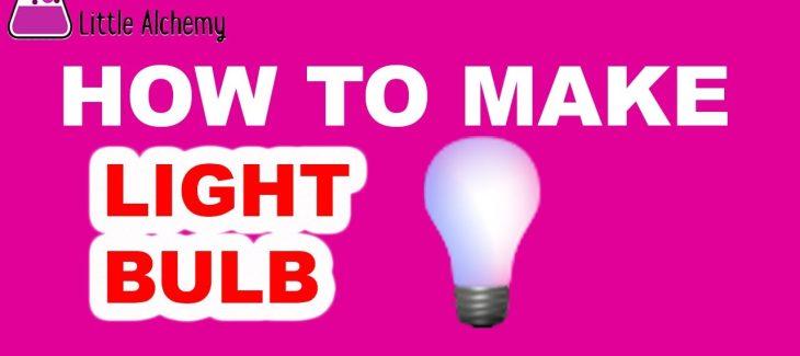 How to Make a Light Bulb in Little Alchemy