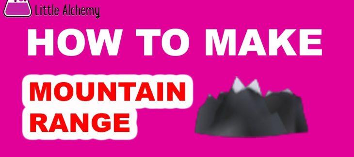 How to Make a Mountain Range in Little Alchemy