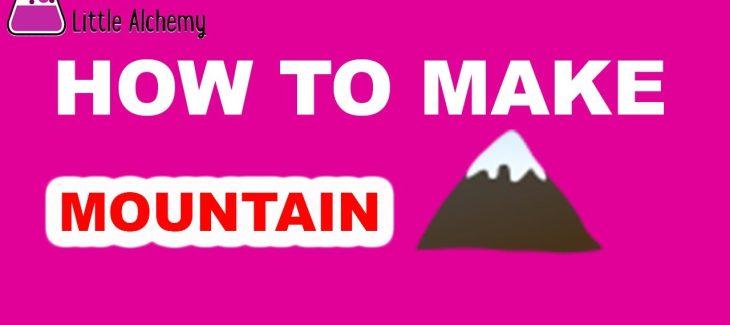 How to Make a Mountain in Little Alchemy