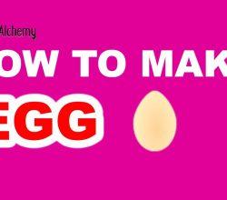 how to Make an Egg in Little Alchemy