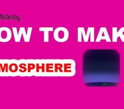 How to Make an Atmosphere in Little Alchemy