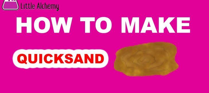 How to Make Quicksand in Little Alchemy