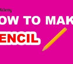 How to Make a Pencil in Little Alchemy