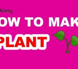 How to Make a Plant in Little Alchemy