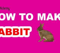 How to Make a Rabbit in Little Alchemy