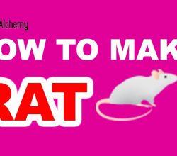 How to Make a Rat in Little Alchemy