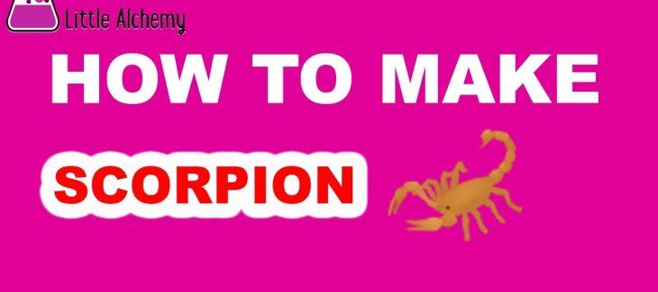 How to Make a Scorpion in Little Alchemy