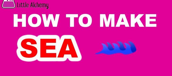 How to Make a Sea in Little Alchemy