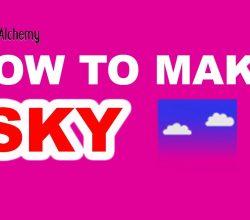 How to Make a Sky in Little Alchemy