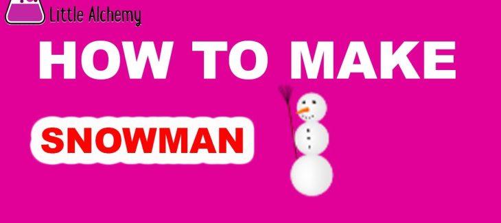 How to Make a Snowman in Little Alchemy
