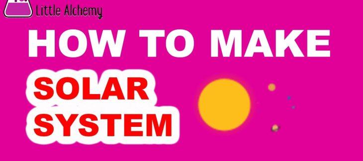 How to Make a Solar System in Little Alchemy