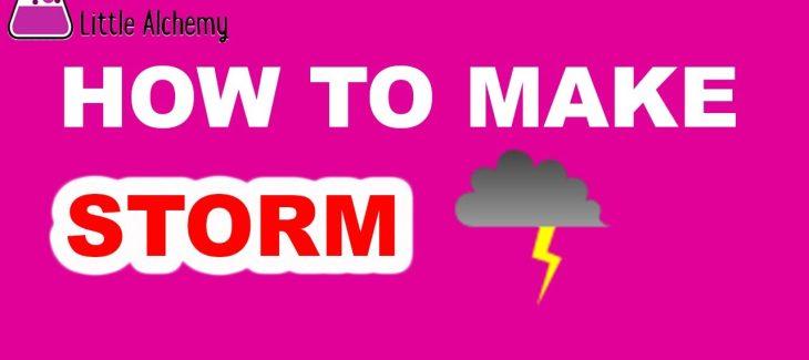How to Make a Storm in Little Alchemy