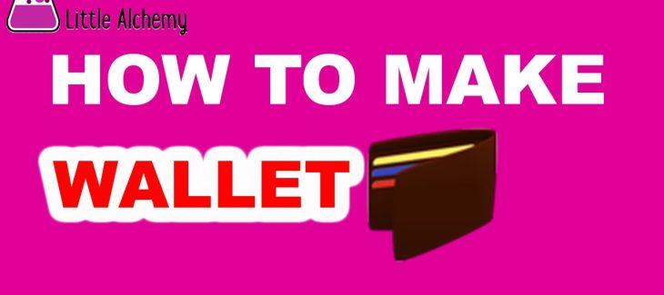 How to Make a Wallet in Little Alchemy