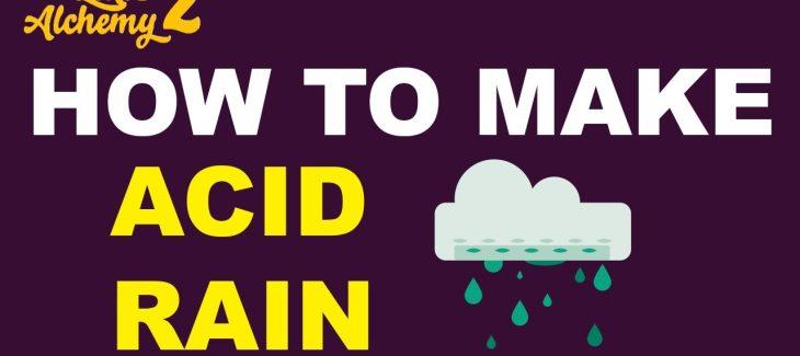 How to Make Acid Rain in Little Alchemy 2