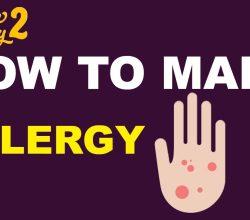 How to Make an Allergy in Little Alchemy 2