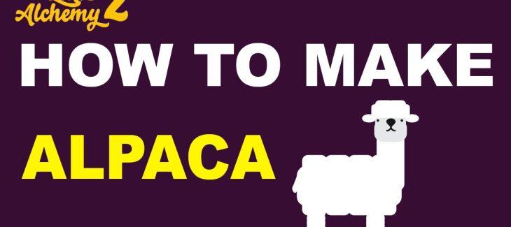 How to Make an Alpaca in Little Alchemy 2