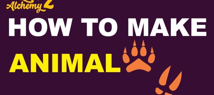 How to Make an Animal in Little Alchemy 2