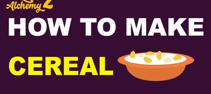 How to Make Cereal in Little Alchemy 2
