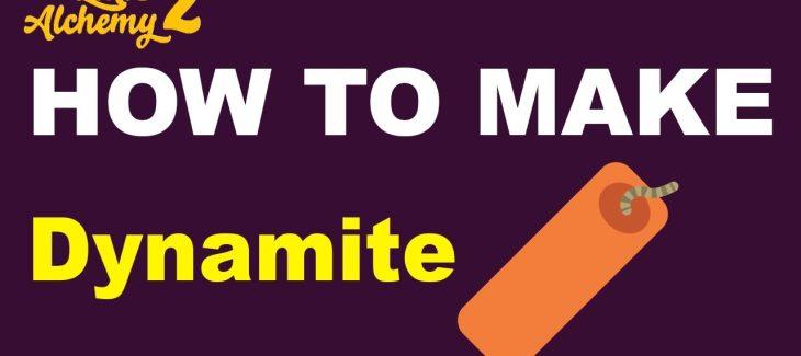 How to Make a Dynamite in Little Alchemy 2