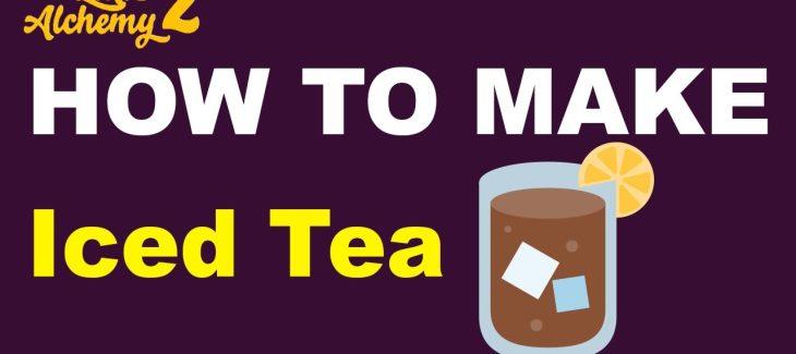 How to Make an Iced Tea in Little Alchemy 2