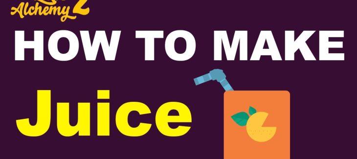 How to Make Juice in Little Alchemy 2