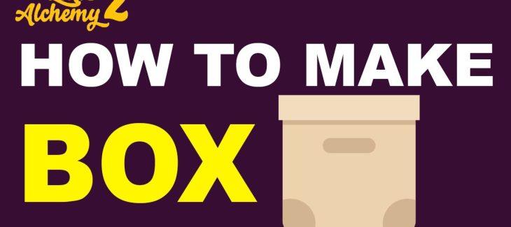 How to Make a Box in Little Alchemy 2