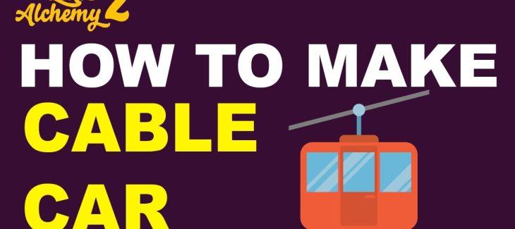 How to Make a Cable Car in Little Alchemy 2