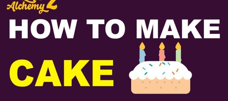 How to Make a Cake in Little Alchemy 2