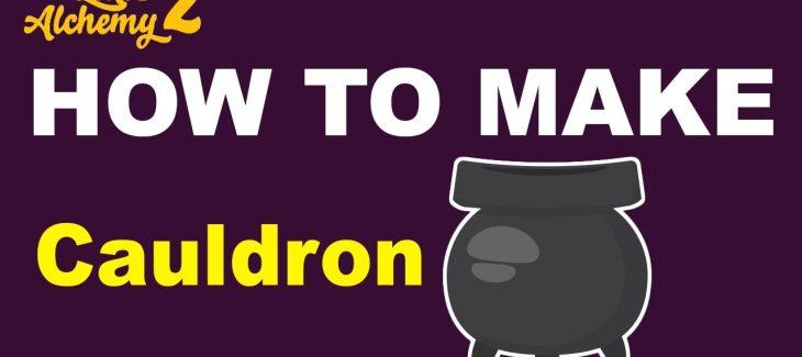 How to Make a Cauldron in Little Alchemy 2
