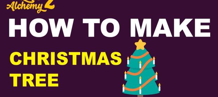 How to Make a Christmas Tree in Little Alchemy 2
