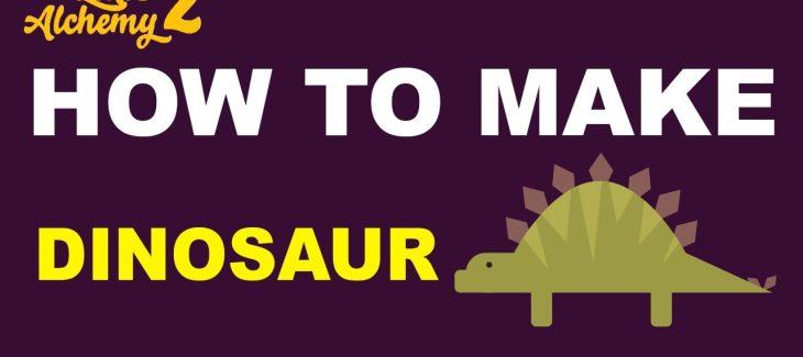 How to Make a Dinosaur in Little Alchemy 2
