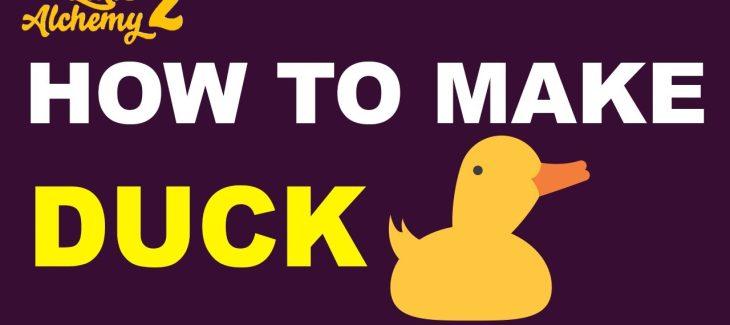 How to Make a Duck in Little Alchemy 2
