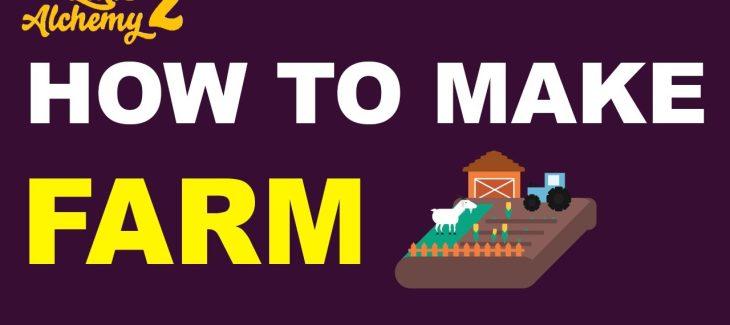 How to Make a Farm in Little Alchemy 2