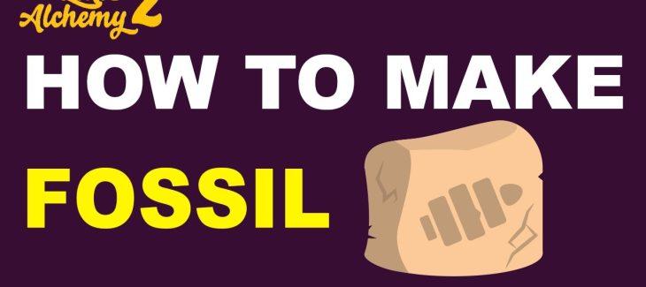 How to Make a Fossil in Little Alchemy 2
