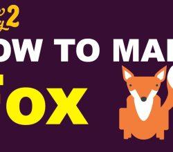 How to Make a Fox in Little Alchemy 2