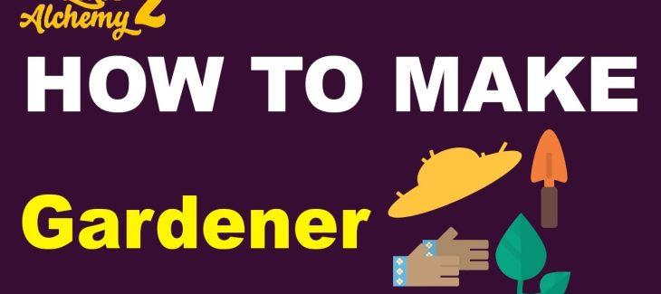 How to Make a Gardener in Little Alchemy 2